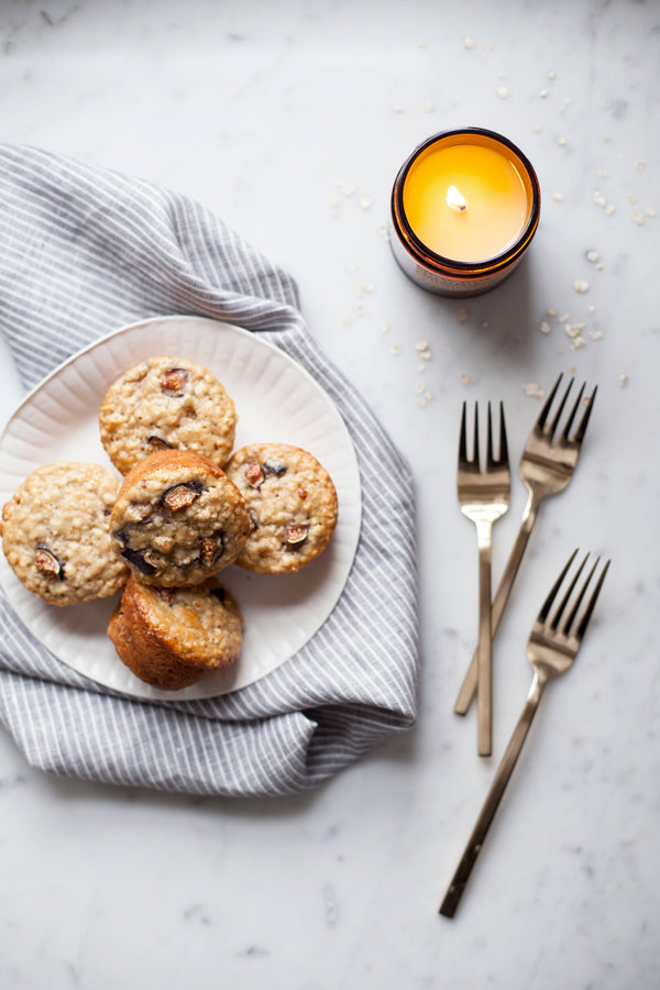 Scent Inspired Recipes Fig Oat Muffins By Modest Marce