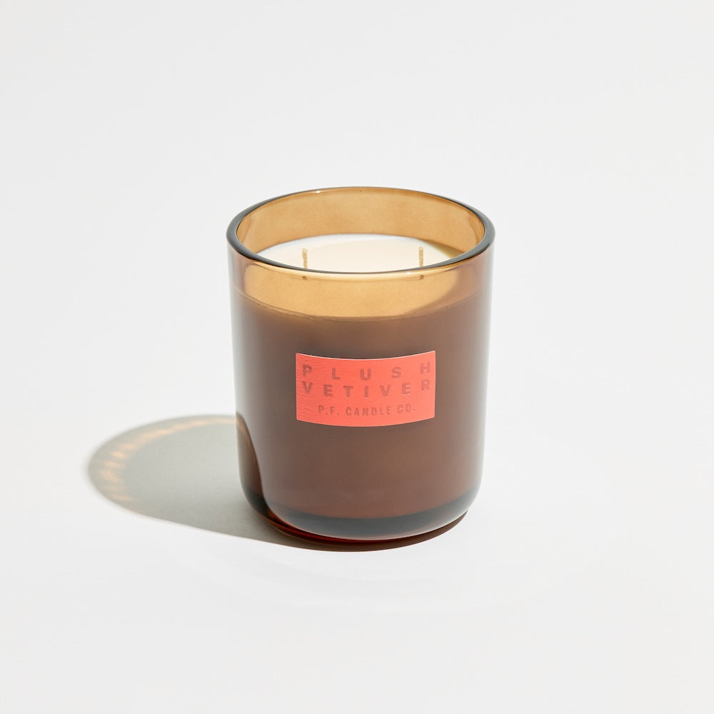 P.F. Candle Co. Plush Vetiver HI-FI Candle