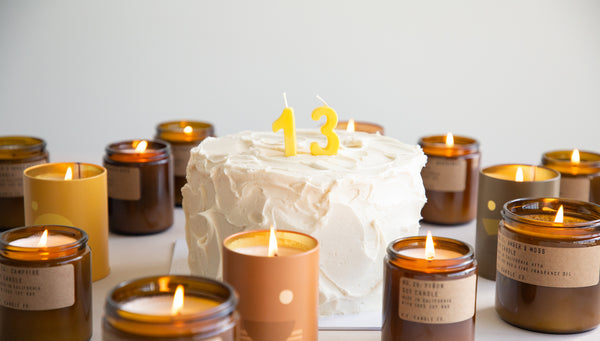 Common Scents: the Blog | Here’s to 13 years of P.F. | P.F. Candle Co. Los Angeles