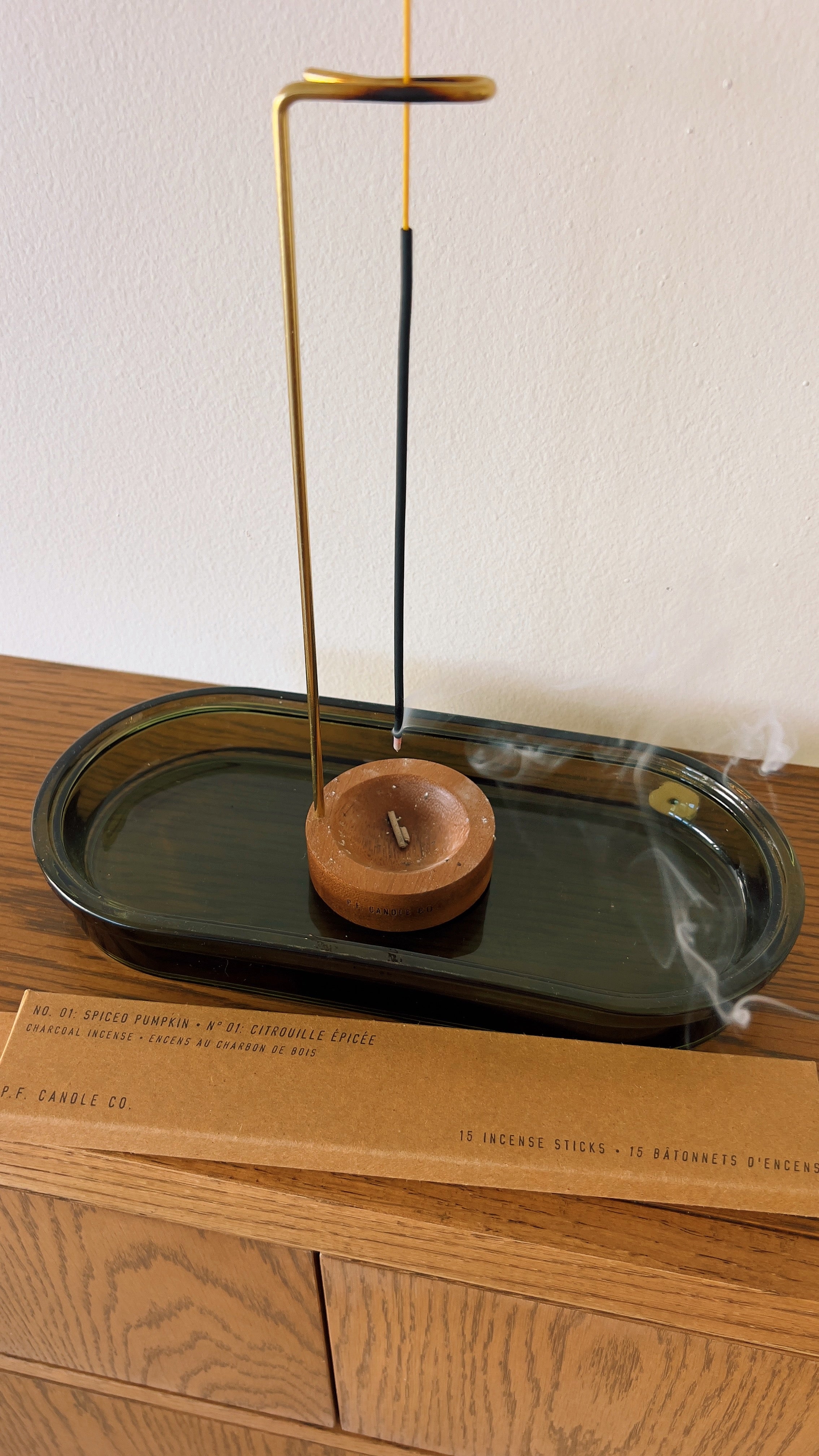 "The candle will forever be my nostalgic favorite, but the incense sticks now stand there right next to it." - Spiced Pumpkin Incense