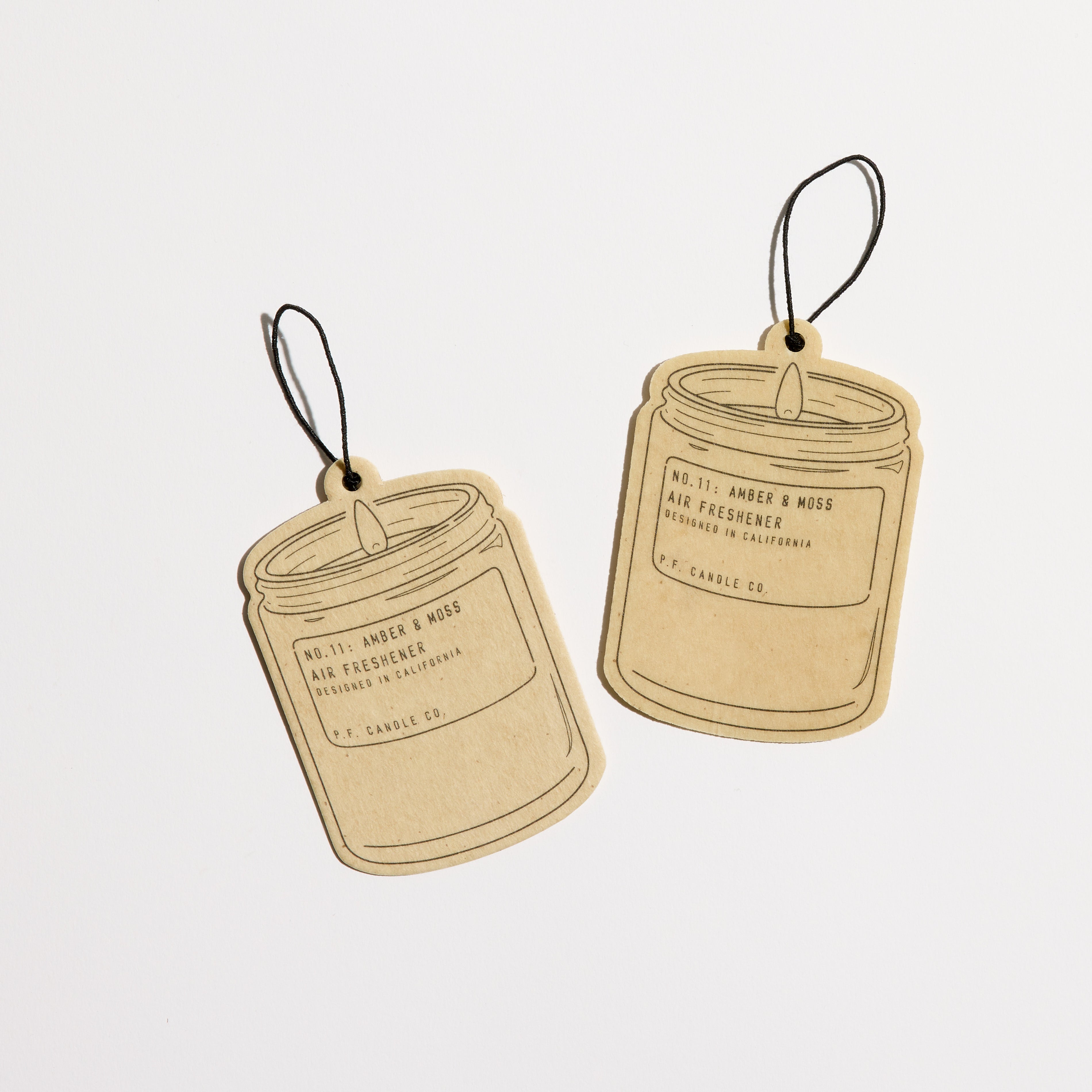 Amber & Moss – Air Freshener 2-Pack – P. F. Candle Co.