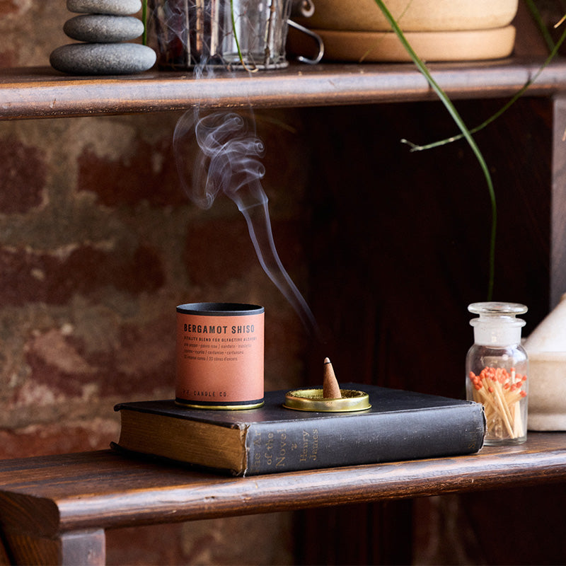 P.F. Candle Co. Bergamot Shiso Alchemy Incense Cones