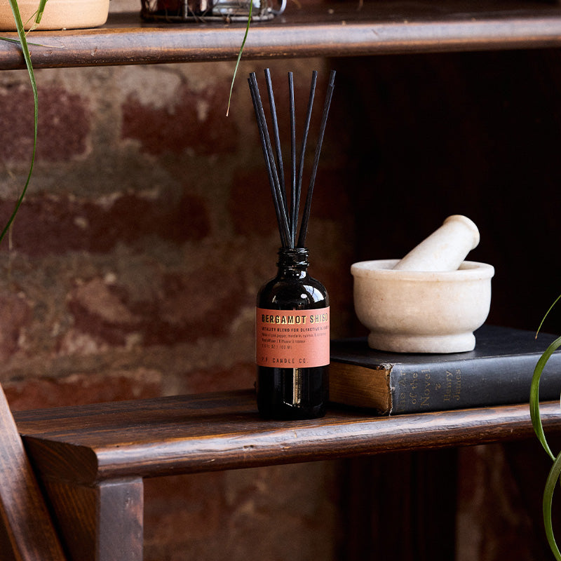 P.F. Candle Co. Bergamot Shiso Alchemy Reed Diffuser - Lifestyle