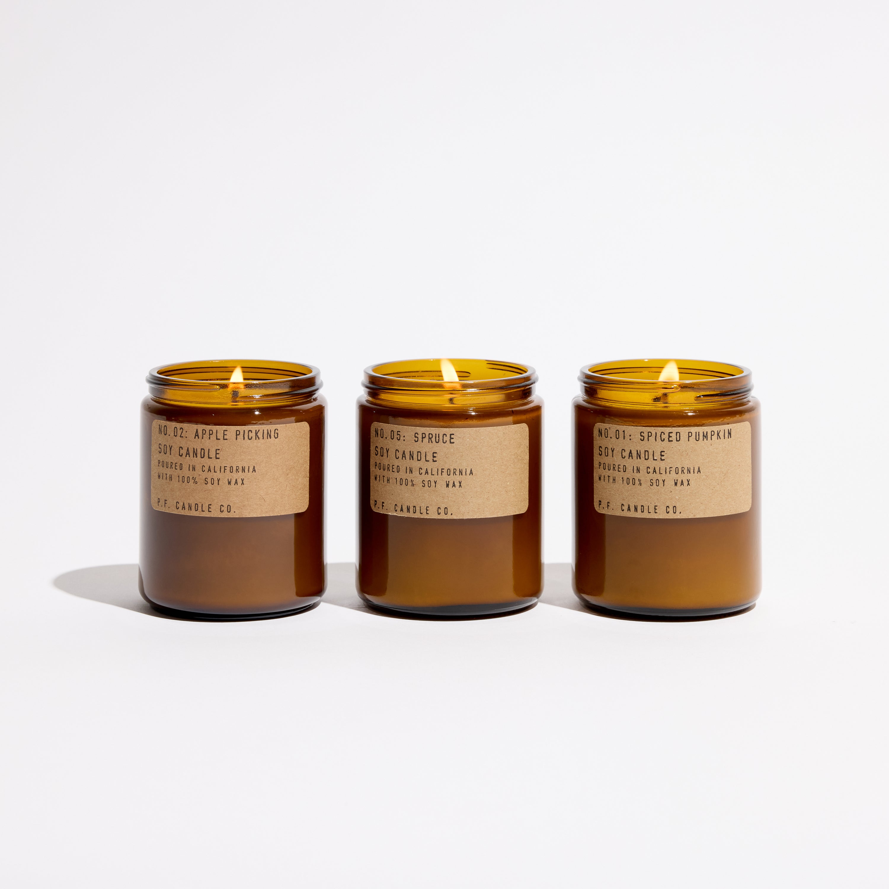Fall Classics Bundle Three Limited Edition Scents SPICED PUMPKIN, SPRUCE, and APPLE PICKING!