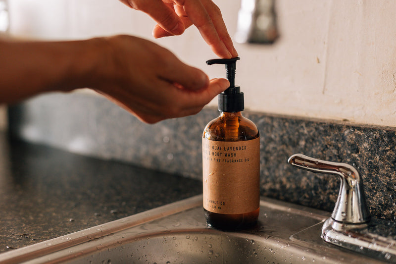 Perfumed Hand Soap Aromatic Liquid Hand Wash Unisex Mahogany Teakwood –  uptown apothecary market