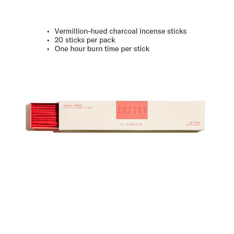 P.F. Candle Co. Smoked Cherry HI-FI Incense Sticks – P. F. Candle Co.