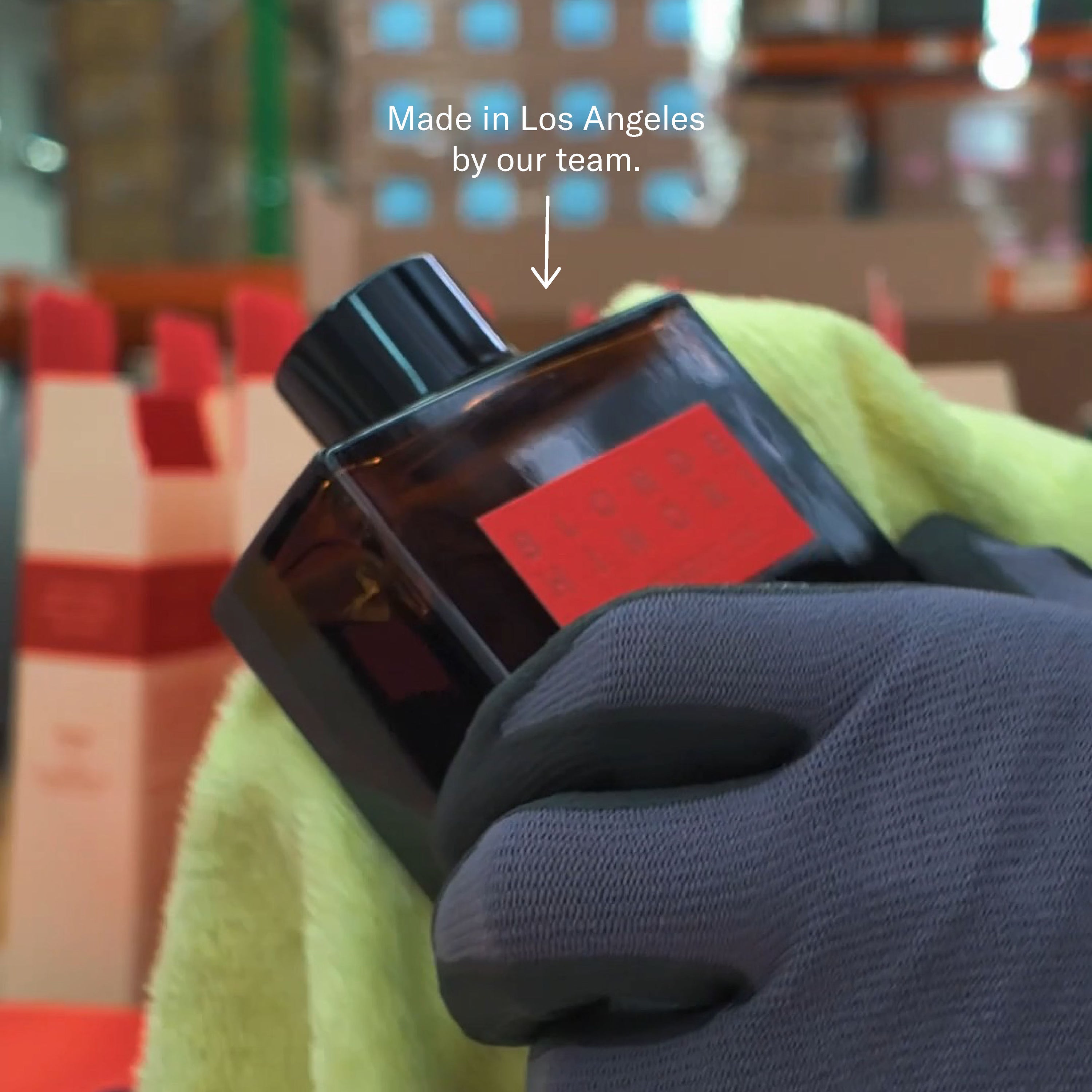 HIFI reed diffuser made in los angeles by our team.