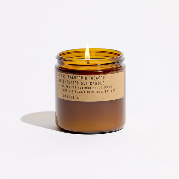 P.F. Candle Co. Teakwood & Tobacco Large Concentrated Candle – P. F. Candle  Co
