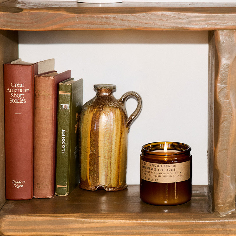 tobacco smelling candles Teakwood & Tobacco – Large Concentrated Candle