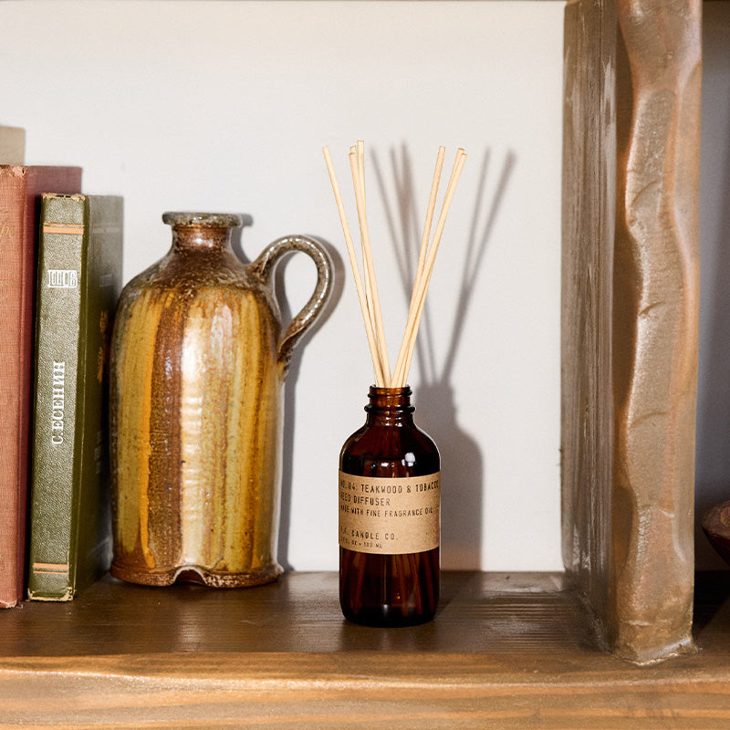 P.F. Candle Co. Teakwood & Tobacco Reed Diffuser – P. F. Candle Co.