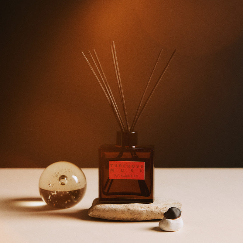 P.F. Candle Co. Tuberose Musk HI-FI Reed Diffuser – P. F. Candle Co.