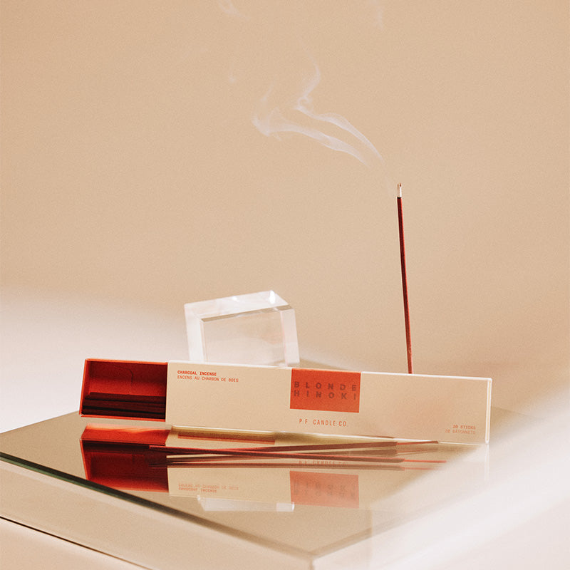 blonde hinoki incense