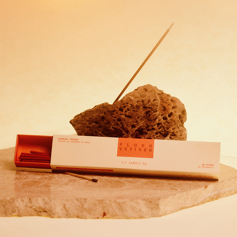 P.F. Candle Co. Plush Vetiver HI-FI Incense Sticks – P. F. Candle Co.