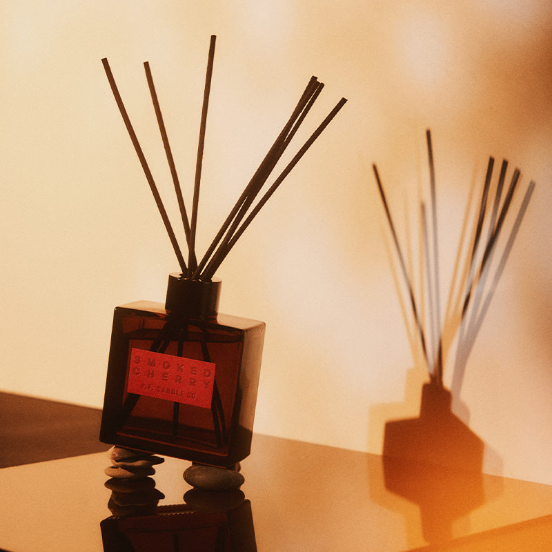 P.F. Candle Co. Smoked Cherry HI-FI Reed Diffuser