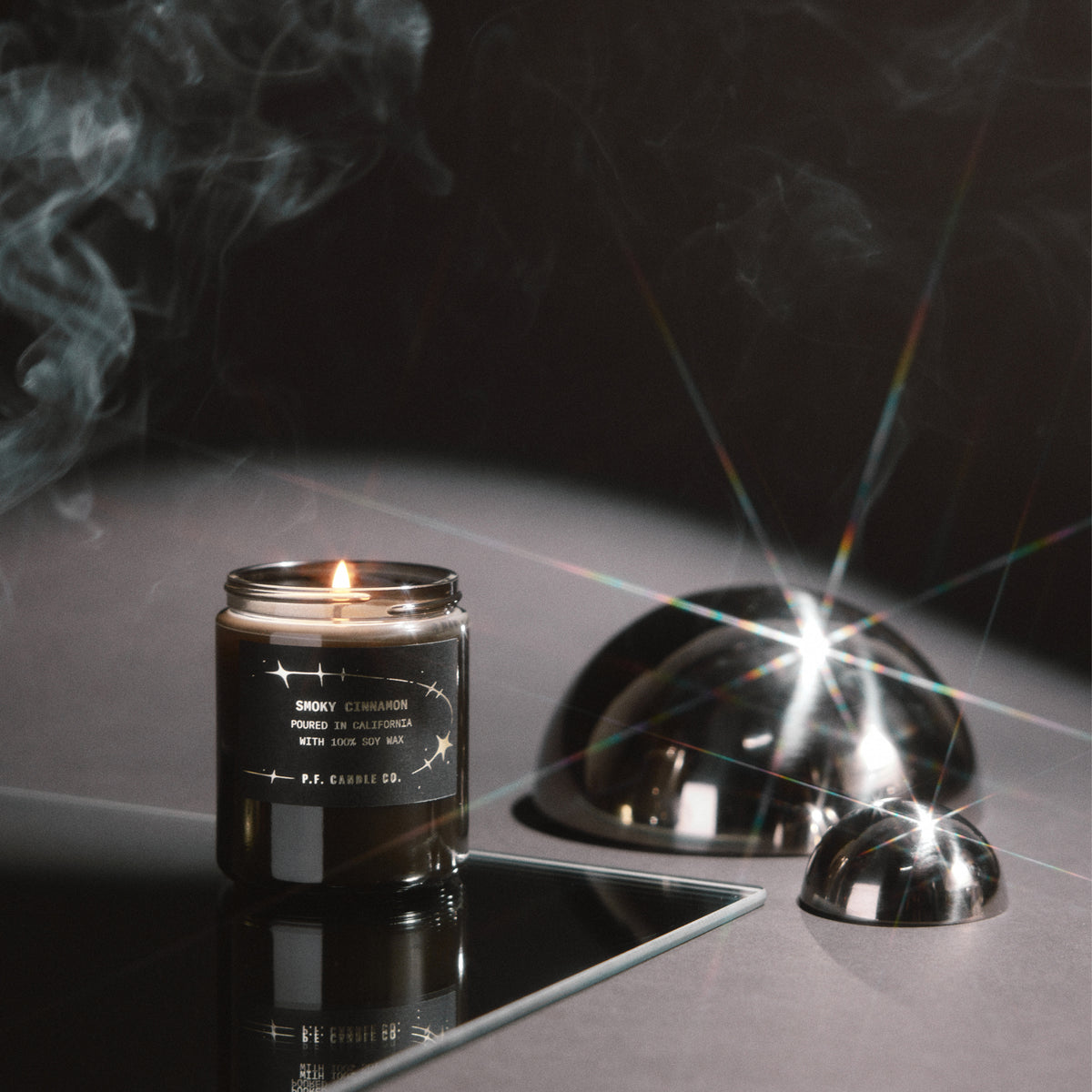 Celestial Smoky Cinnamon  Candle