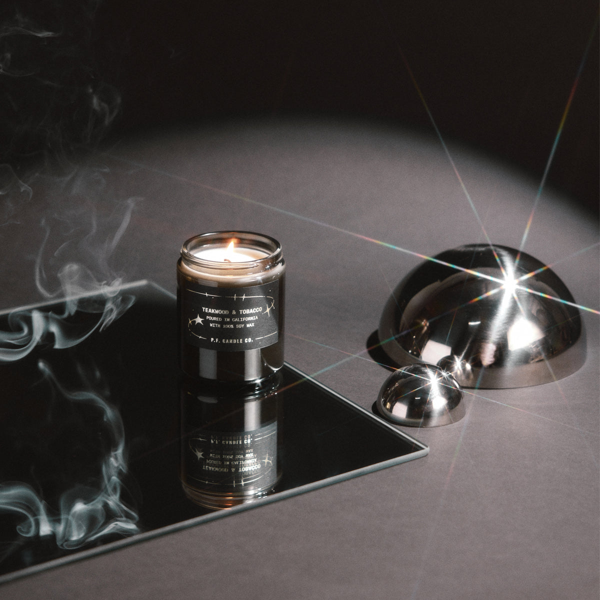 Celestial Teakwood & Tobacco Candle