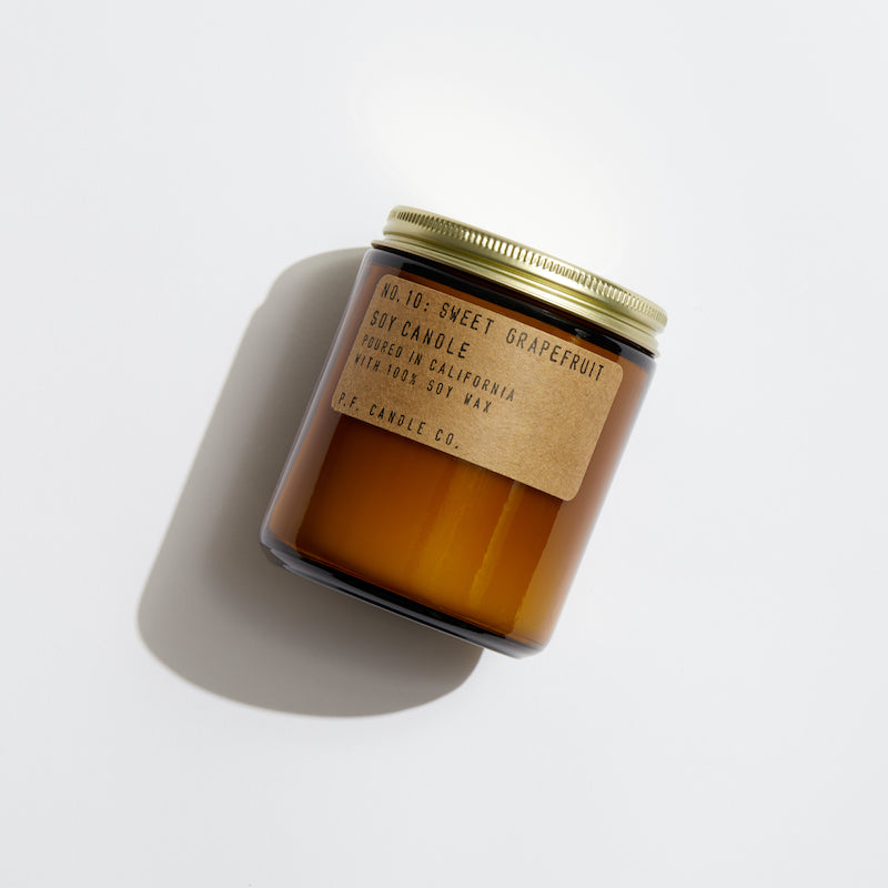 Glass Soy Candle – Yuzu Soap