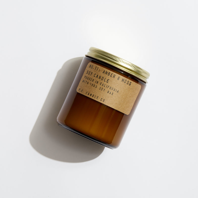 7.2oz Amber Candle Jar